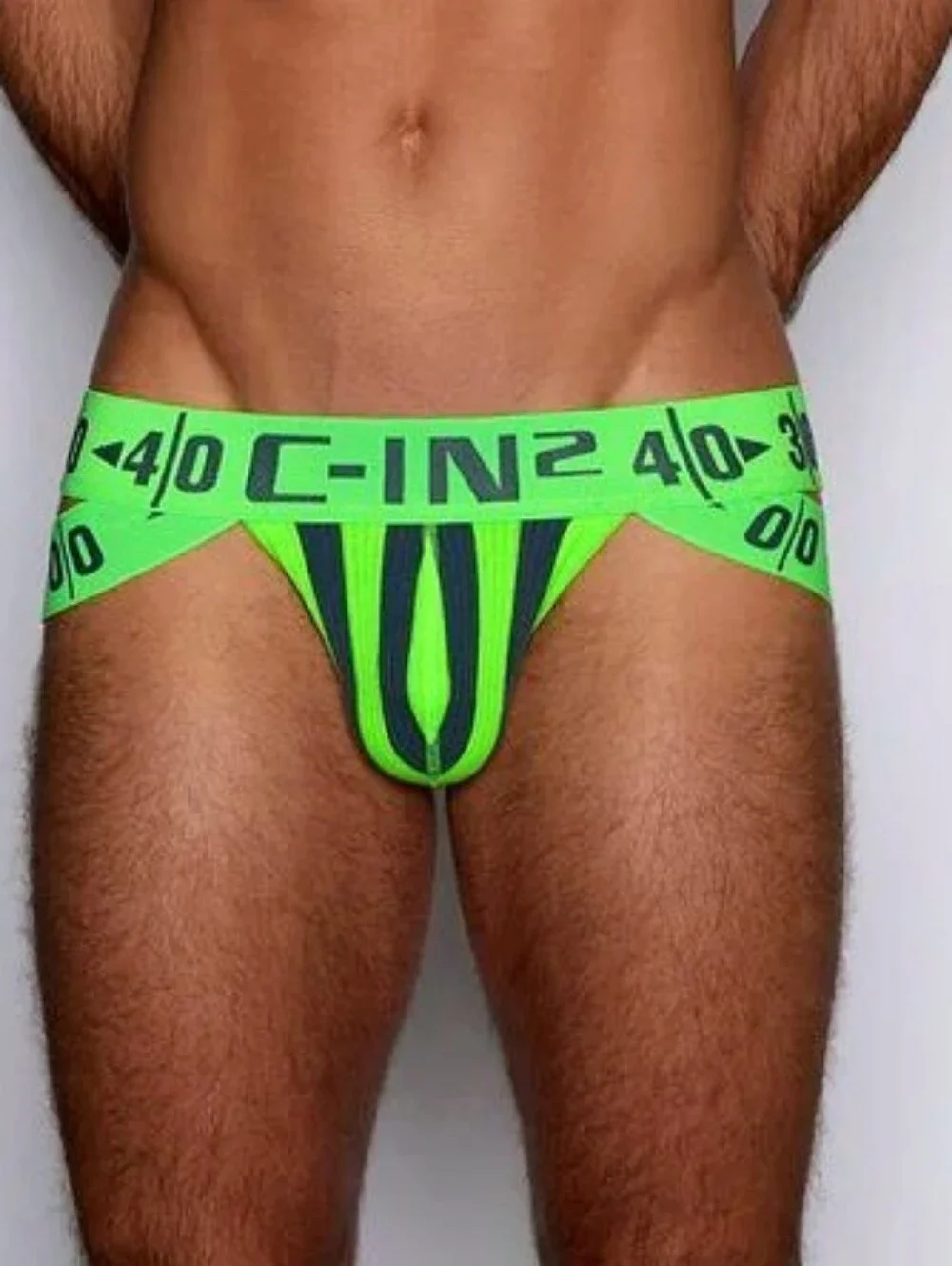C-IN2 Men's H+A+R+D Hustle Brief Underwear New Size Large
